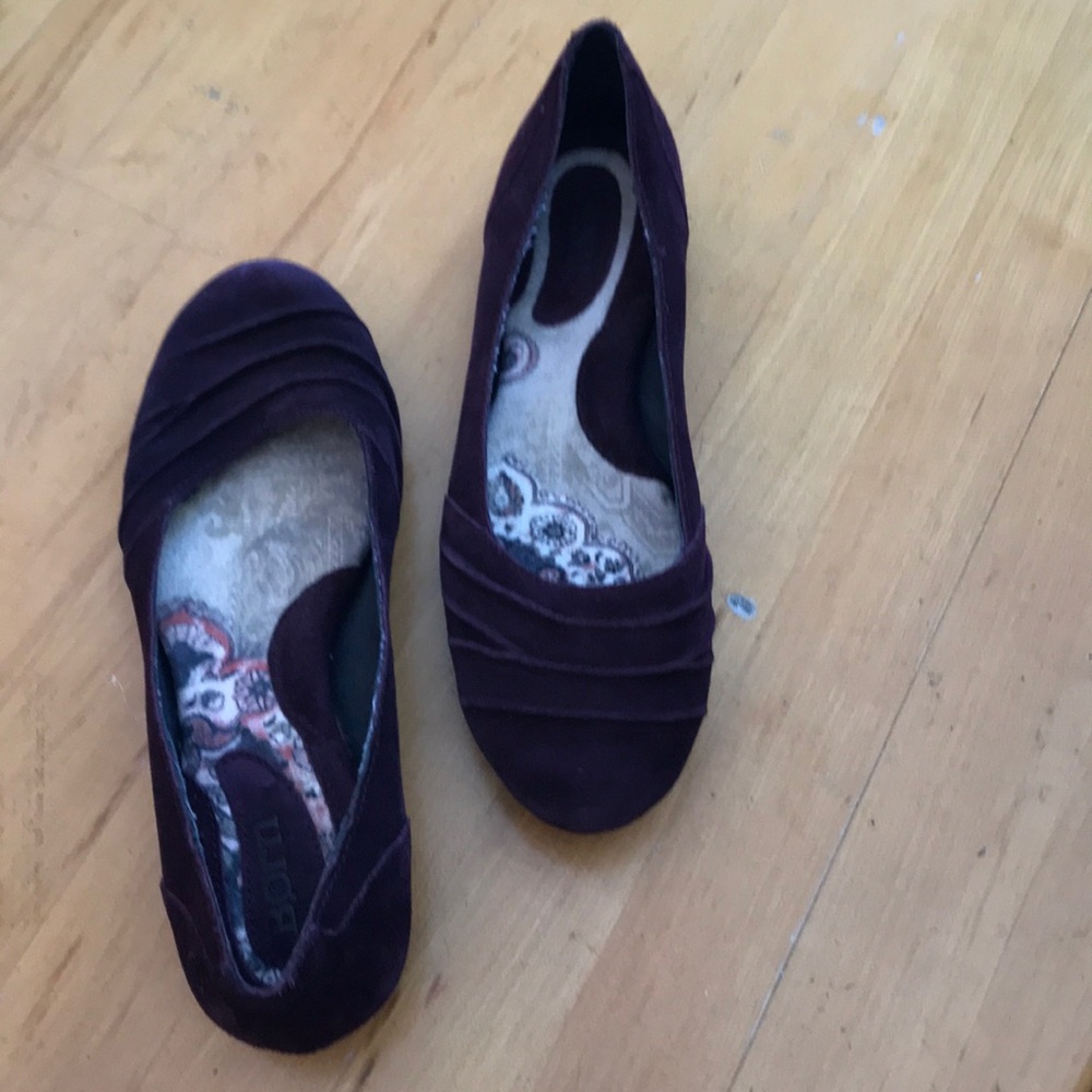 Born suede flats